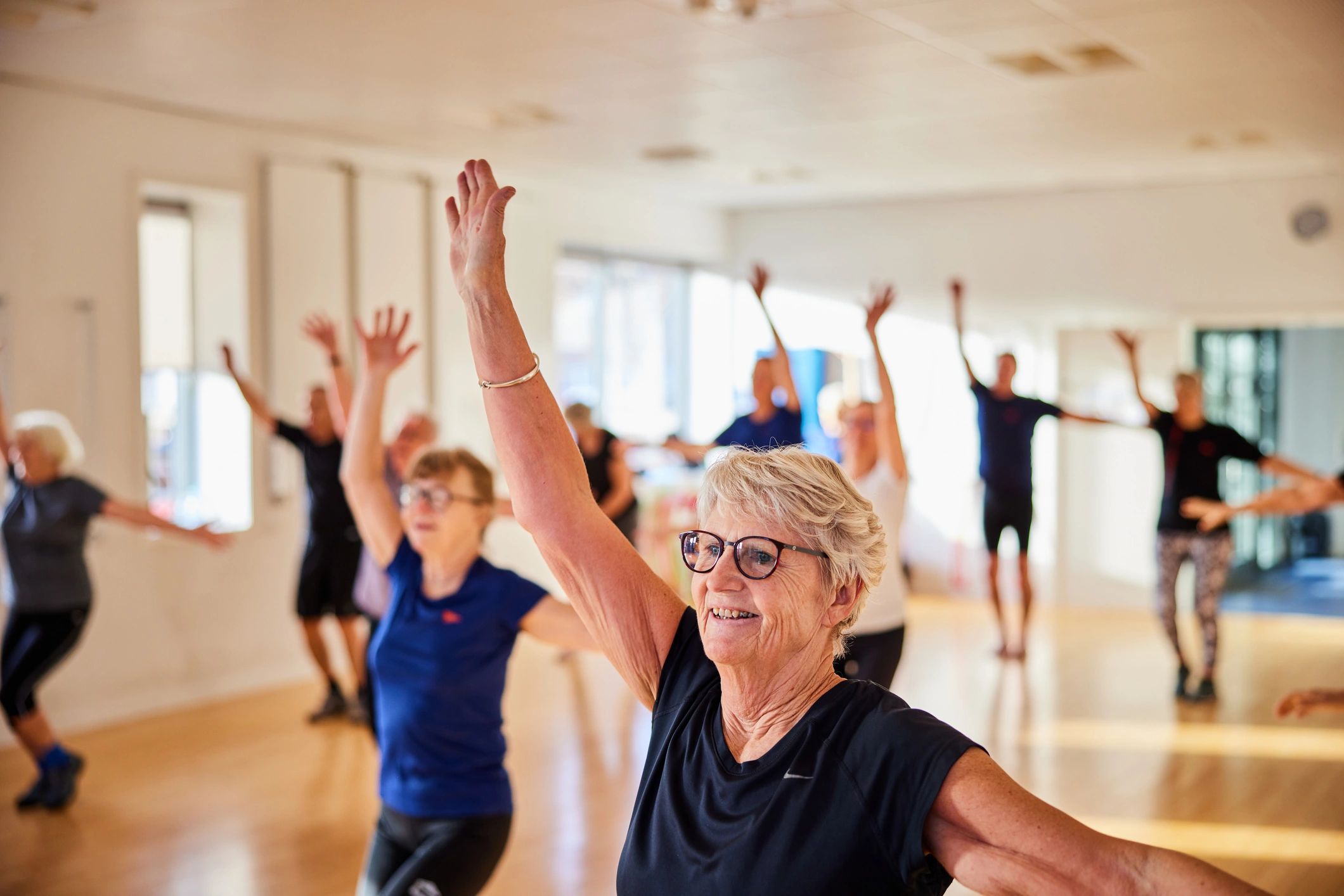 group fitness class